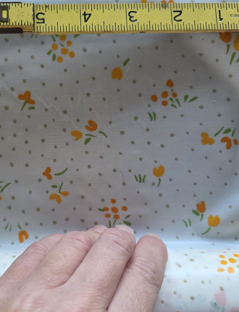 NOS VTG Floral Print Rubbermaid Shelf Liner Roll 1985 - 90's CottageCore Print